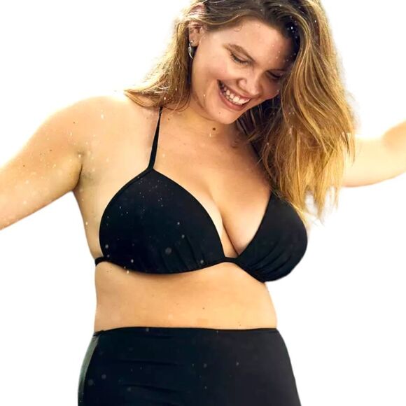 AMERICAN Eagle Aerie Perky Triangle Bikini Top - Picture 3 of 7